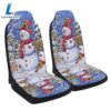 Christmas Snowman Seat Cover Cars