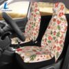 Christmas Symbols Print Car Seat Covers Vehicle Front Seat Coverss Car Decor 3 Christmas Symbols Print Car Seat Covers Vehicle Front Seat Coverss