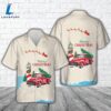 Christmas Vintage Red Truck with Lighthouse, and Pine tree Hawaiian Shirt 3 Christmas Vintage Red Truck with Lighthouse, and Pine tree Hawaiian Shirt