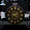 Clock Hidden Gear Car Spare Tire Covers Gift For Campers 2 Clock Hidden Gear Car Spare Tire Covers Gift For Campers