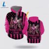 Custom Horse Cancer Breast Awareness Pink All Over Print Hoodie 2 Custom Horse Cancer Breast Awareness Pink All Over Print Hoodie