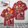 Custom Image Firefighter Fire Truck Christmas Hawaiian Shirt - Gift Christmas Hawaiian 3 Custom Image Firefighter Fire Truck Christmas Hawaiian Shirt