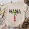 Custom Mama Grinch Sweatshirt Merry Christmas Shirt 2 Custom Mama Grinch Sweatshirt