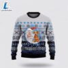 Dachshund Dog Love Santa Moon Ugly Christmas Sweater For Men And Women
