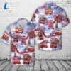Double Decker Bus Christmas Hawaiian Shirt