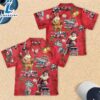 Firefighter Fire Truck Christmas Youth Hawaiian Shirt