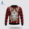 Front Carrier Dog Pembroke Welsh Corgi Ugly Christmas Sweater For Men And Women