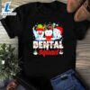 Funny Teeth Santa Reindeer Christmas Dental Squad T-Shirt