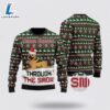 German Shepherd Dogs Through The Snow Ugly Christmas Sweater For Men And Women
