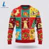 Golden Retriever Dog Lovers Christmas Wishes All Over Ugly Christmas Sweater For Men And Women Gift Dog Loves 3 Golden Retriever Dog Lovers Christmas Wishes All Over Ugly Christmas Sweater For Men And Women