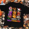 Happy Hallothanksmas Wooden Cross Scarfs - Christ Shirt 3 Happy Hallothanksmas Wooden Cross Scarfs