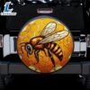 Honey Bee Cartoon Car Spare Tire Covers Gift For Campers 3 Honey Bee Cartoon Car Spare Tire Covers Gift For Campers