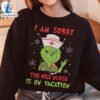 I Am Sorry The Nice Nurse On Vacation Embroidery SweatshirtFunny Christmas Shirt 3 I Am Sorry The Nice Nurse On Vacation Embroidery SweatshirtFunny Christmas Shirt