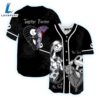 Jack Skellington And Sally Together Forever Baseball Jersey 2 Jack Skellington And Sally Together Forever Baseball Jersey