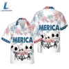 Jack Skellington Fireworks Merica Hawaiian Shirt 2 Jack Skellington Fireworks Merica Hawaiian Shirt