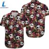Jack Skellington Flower Hawaiian Shirt 3 Jack Skellington Flower Hawaiian Shirt