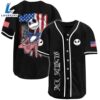 Jack Skellington United States Flag Baseball Jersey 2 Jack Skellington United States Flag Baseball Jersey