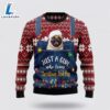 Just A Girl Who Loves Christmas And Pug Ugly Christmas Sweater For Men And Women