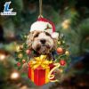 Labradoodle-Dogs Give Gifts Hanging Ornament, Gift For Christmas