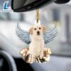 Labrador Retriever Angel Dog Memorial Ornament, Gift For Christmas