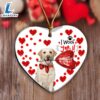 Labrador Retriever Happy Valentine's Day Ornament, Gift For Christmas