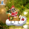 Lagotto Romagnolo Merry Christmas Ornament, Gift For Christmas Dog Loves 3 Lagotto Romagnolo Merry Christmas Ornament, Gift For Christmas