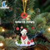 Maltese Christmas Ornament, Gift For Christmas