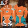 Miami Dolphins Women 3D Hoodie Dress 2 Miami Dolphins Women 3D Hoodie Dress