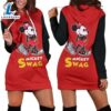 Mickey Womens Es 18554 Hoodie Dress 2 Mickey Womens Es 18554 Hoodie Dress