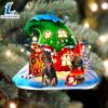 Miniature Pinscher With Rudolph's House Christmas Ornament, Gift For Christmas Dog Loves 2 Miniature Pinscher With Rudolph's House Christmas Ornament, Gift For Christmas