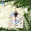 Miniature-Schnauzer God Says You Ornament, Gift For Christmas Dog Loves 2 Miniature-Schnauzer God Says You Ornament, Gift For Christmas