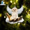 Morkie On The Hands Of Jesus Ornament, Gift For Christmas Dog Loves 3 Morkie On The Hands Of Jesus Ornament, Gift For Christmas