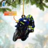 Motorcycle - Custom Shaped Ornament, Gift For Christmas Dog Loves 2 Motorcycle - Custom Shaped Ornament, Gift For Christmas