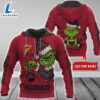 Ncaa Arkansas Razorbacks Football Team The Grinch Custom Name Hoodie Gift Christmas 3 Ncaa Arkansas Razorbacks Football Team The Grinch Custom Name Hoodie