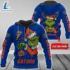 Ncaa Florida Gators Football Team The Grinch Custom Name Hoodie Gift Christmas 2 Ncaa Florida Gators Football Team The Grinch Custom Name Hoodie