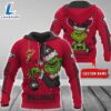Ncaa Georgia Bulldogs Football Team The Grinch Custom Name Hoodie Gift Christmas 3 Ncaa Georgia Bulldogs Football Team The Grinch Custom Name Hoodie