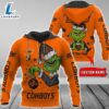 Ncaa Oklahoma State Cowboys Football Team The Grinch Custom Name Hoodie Gift Christmas 2 Ncaa Oklahoma State Cowboys Football Team The Grinch Custom Name Hoodie