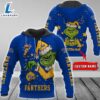 Ncaa Pittsburgh Panthers Football Team The Grinch Custom Name Hoodie