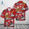 New Haven Fire Department Christmas Hawaiian Shirt