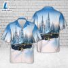New York State Police K9 Police Car Christmas Hawaiian Shirt - Gift Christmas Hawaiian 2 New York State Police K9 Police Car Christmas Hawaiian Shirt