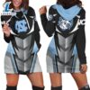 North Carolina Tar Heels Football Team 3D Hoodie Dress
