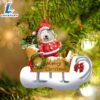 Old English Sheepdog Merry Christmas Ornament, Gift For Christmas