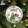 Christmas 2024 Papillon Tree Merry Christmas Ornament, Gift For Christmas 2 Papillon Tree Merry Christmas Ornament, Gift For Christmas