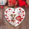 Christmas 2024 Parson Russell Terrier Happy Valentine's Day Ornament, Gift For Christmas 2 Parson Russell Terrier Happy Valentine's Day Ornament, Gift For Christmas