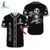 Personalized Jack Skellington Baseball Jersey 2 Personalized Jack Skellington Baseball Jersey