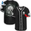 Personalized Jack Skellington Black Baseball Jersey 2 Personalized Jack Skellington Black Baseball Jersey