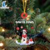 Pitbull Christmas Ornament, Gift For Christmas Dog Loves 3 Pitbull Christmas Ornament, Gift For Christmas