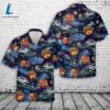 Police Cars Christmas Hawaiian Shirt - Gift Christmas Hawaiian 2 Police Cars Christmas Hawaiian Shirt