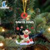 Pomapoo Christmas Ornament, Gift For Christmas Dog Loves 2 Pomapoo Christmas Ornament, Gift For Christmas