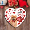 Pomeranian Happy Valentine's Day Ornament, Gift For Christmas